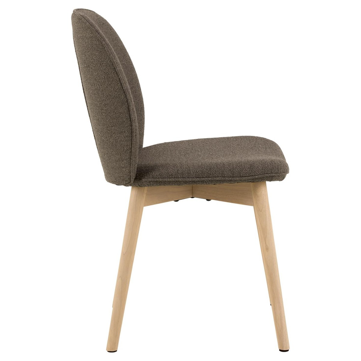 Eetkamerstoel Leitra taupe - set van 2