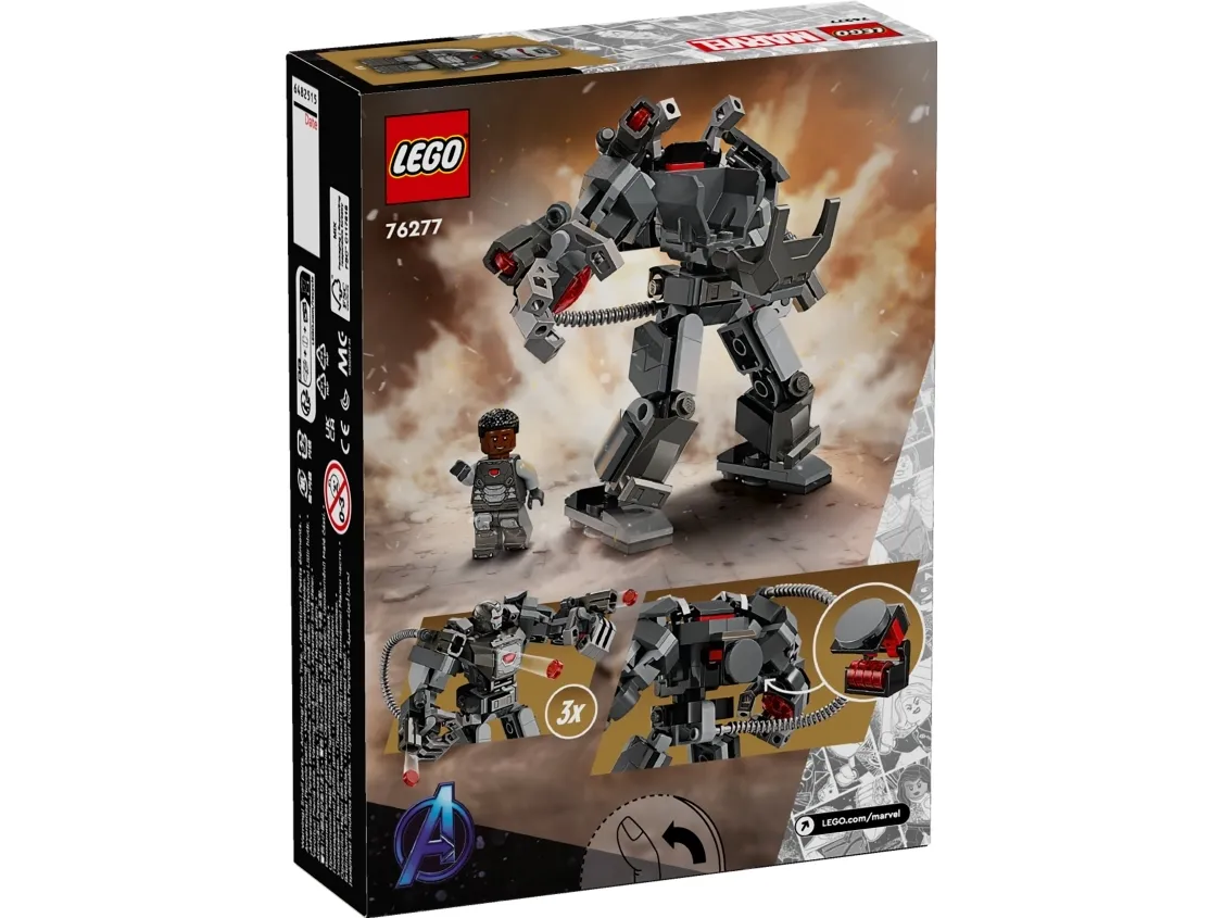 LEGO Super Heroes 76277 War Machine-kamprobot