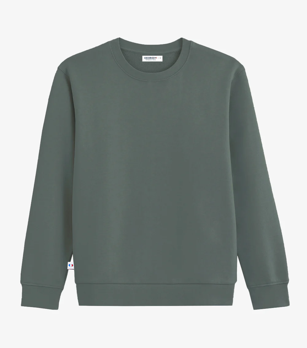 Sweat Femme Sauge - Intemporel