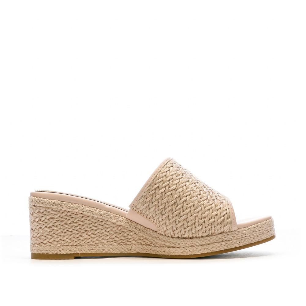 Tommy Hilfiger Sandales Roses Femme Tommy Hilfiger Rope Wedge