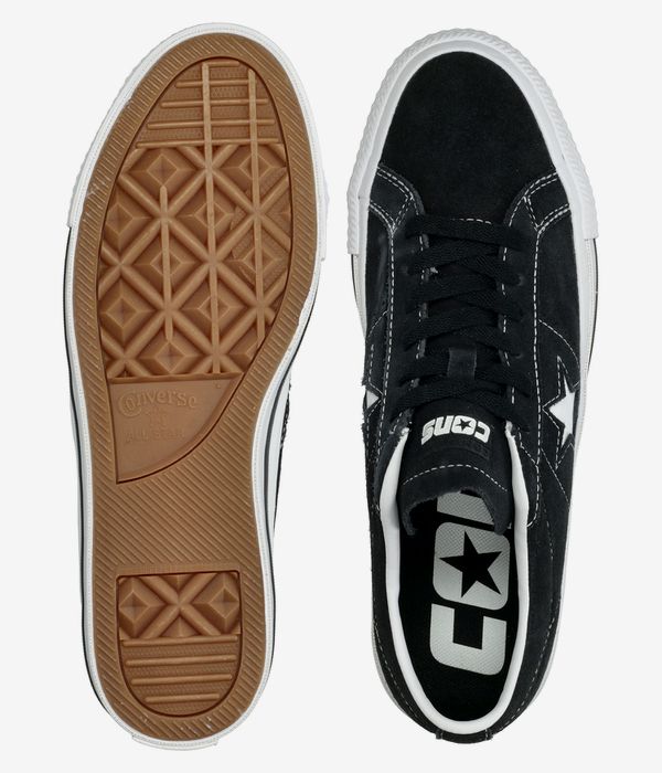 Converse CONS One Star Pro Schuh (black black white)