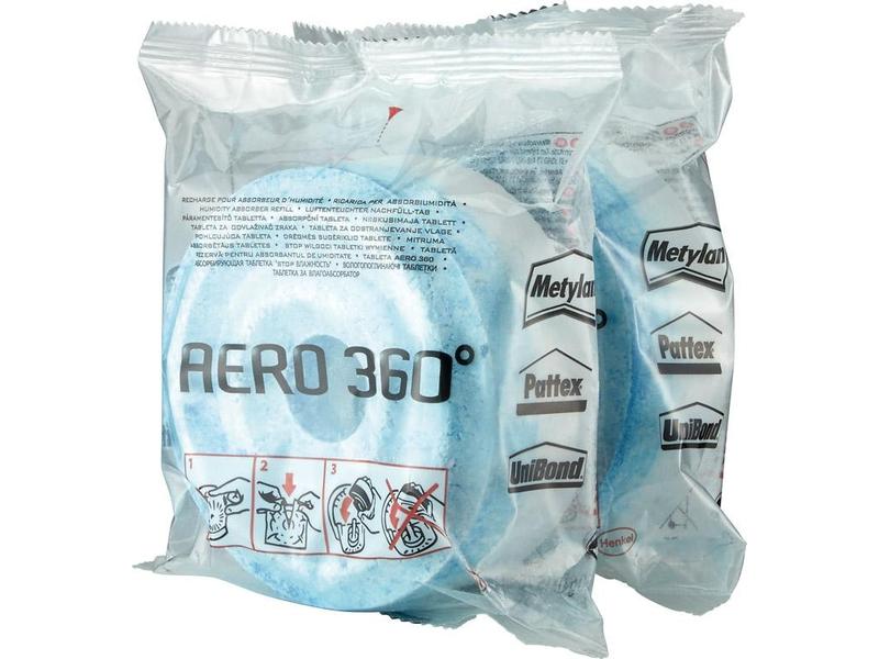 Pattex Nachfüll-Tabs Aero 360 Neutral 2 x 450 g Tabs Nachfüllpack