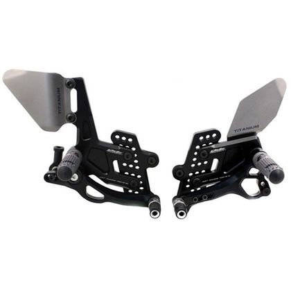 Commandes reculées Valter Moto TYPE 3.5 - Noir