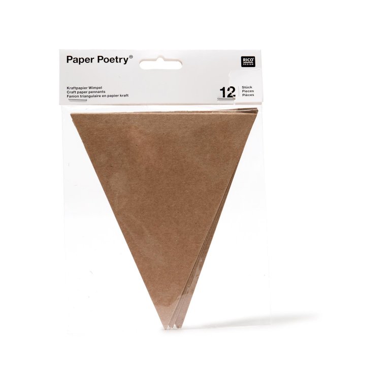 Paper Poetry Papier-Wimpel