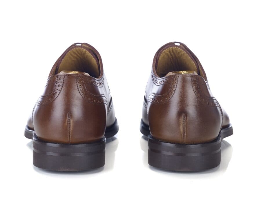 Derbies homme Cognac semelle gomme - PELL CLASSIC GOMME CITY