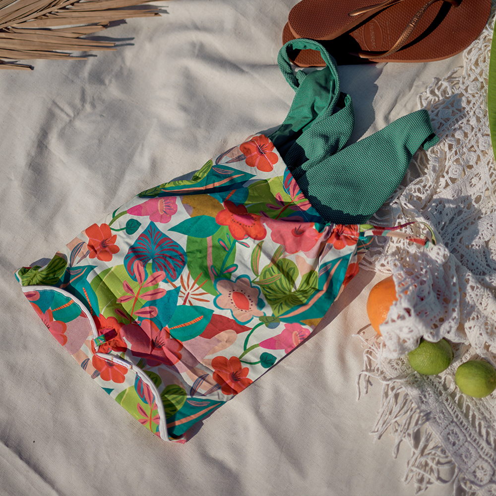 Pochette Lingerie Fleurs Des Iles