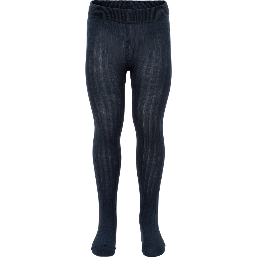 Minymo Strumpfhosen 2er Pack Blau Melange