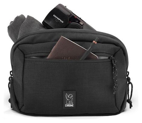 Sac Bandoulière Chrome Ziptop Waistbag Noir
