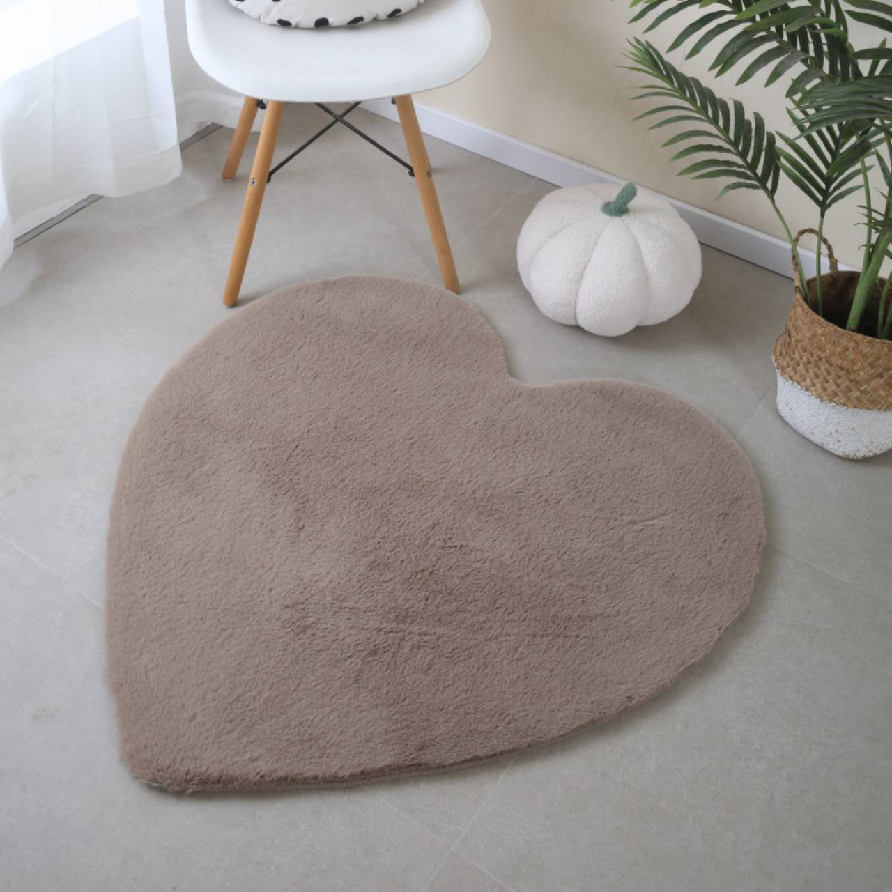 Teppich, Super Weich, Kunstfell, Flauschig, Waschbarer Kinderzimmer, Babyzimmer