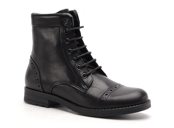 Norvik boots bottine enfant dete noir