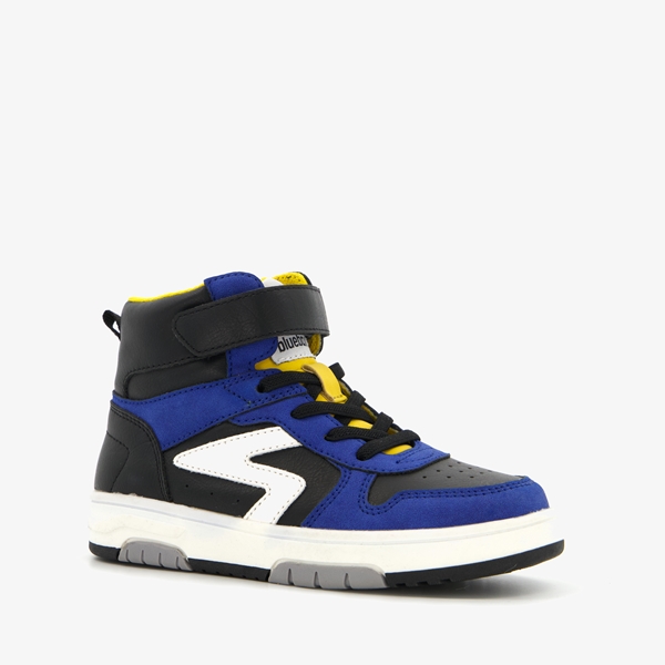 Blue Box hoge jongens sneakers blauw/zwart