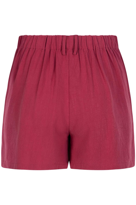 Ydence rode dames korte broek