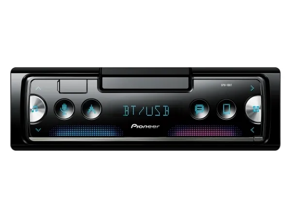 Pioneer SPH-10BT - Bil - digital modtager - in-dash - Single-DIN - 50 watt x 4