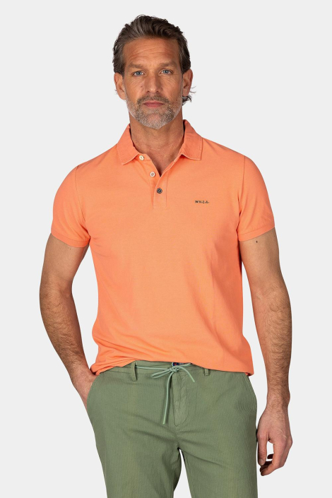 NZA oranje heren polo