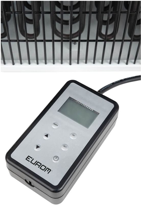 Eurom - EK3000 Wall - Elektrische Kachel - Hangend - 3000W - 230V
