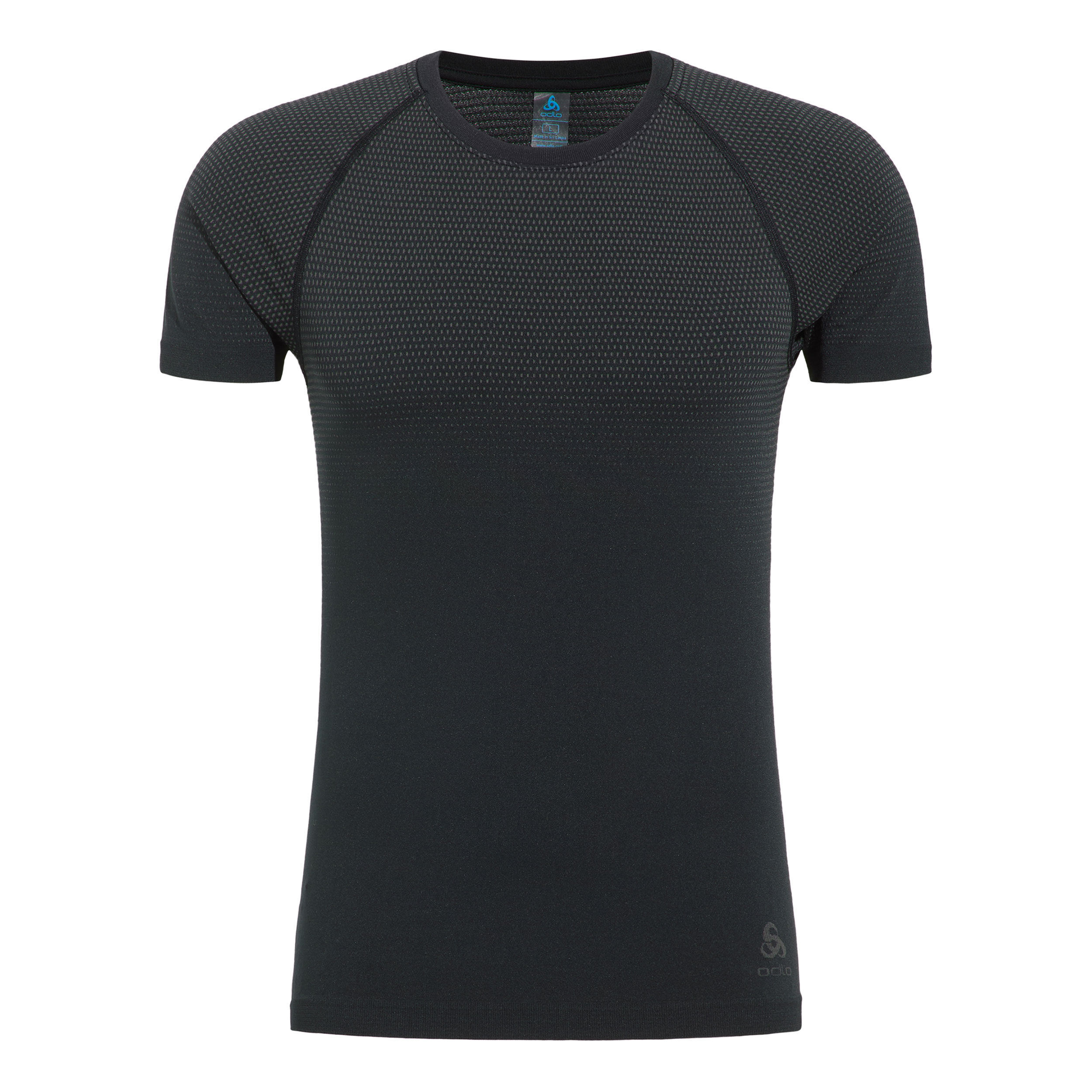 Odlo Performance Light Crew Neck Maillot De Course Hommes - Noir