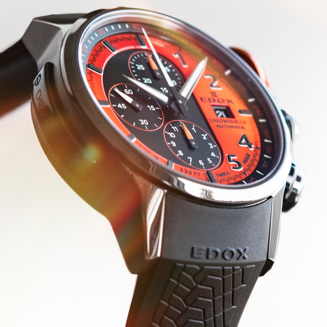 Edox Chronorally Automatic Chronograph