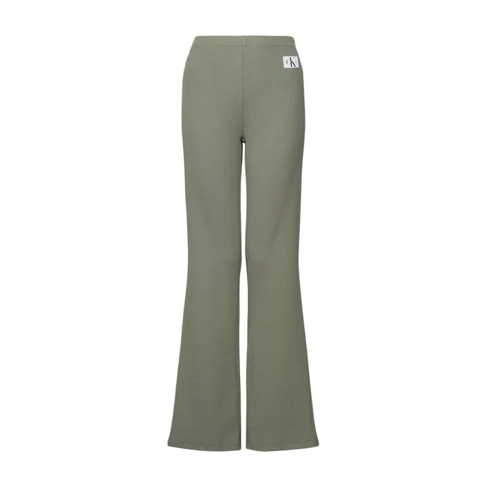 Calvin Klein Woven Label Straight Broek Dames