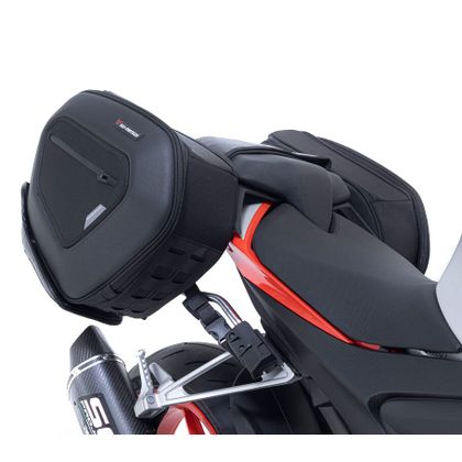 Sacoches cavalières SW-MOTECH PRO BLAZE H AVEC SUPPORT (2 x 20 litres) - Noir