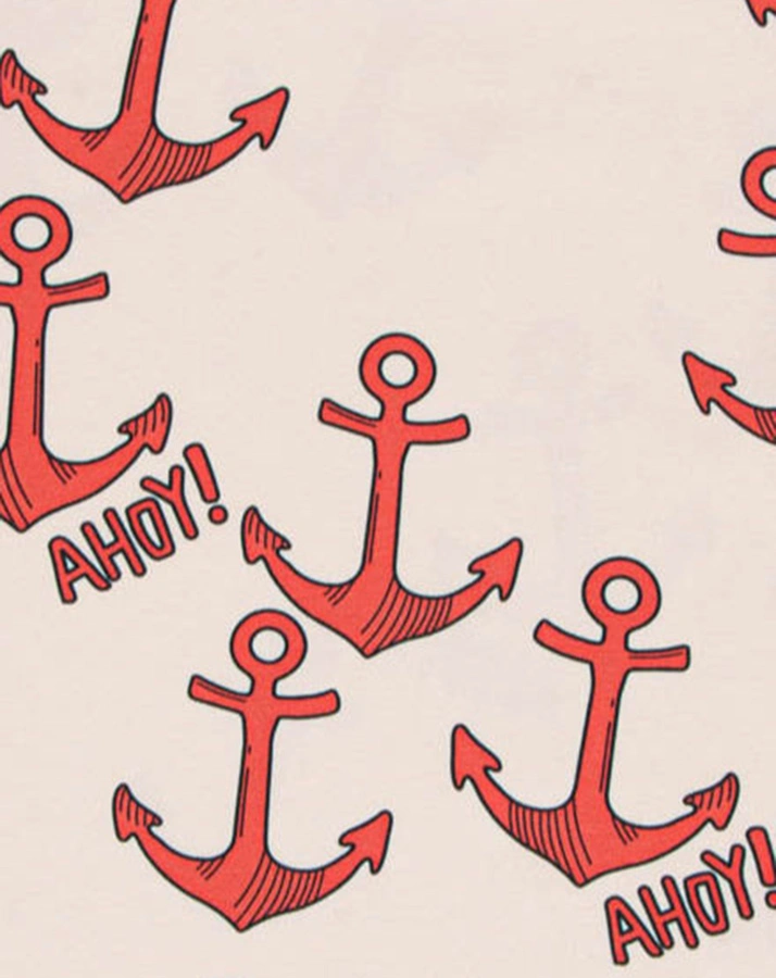 T-Shirt SEA ANCHOR in beige