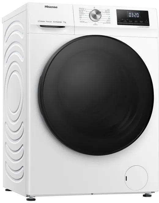 Hisense WFQA7014EVJM - Vaskemaskine - bredde: 60 cm - dybde: 54 cm - højde: 85 cm - frontbetjening - 7 kg - 1400 rpm