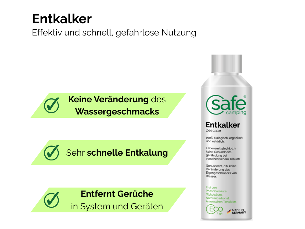 SAFE CAMPING ontkalker - 250 ml