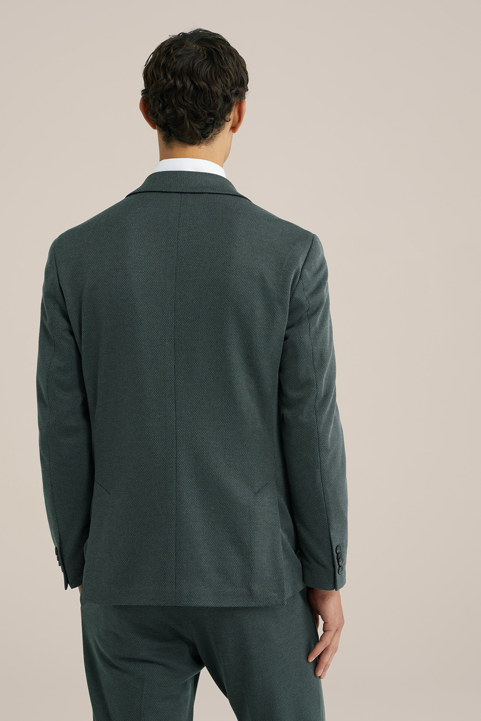 stretch kwaliteit blazer WE Fashion Groen