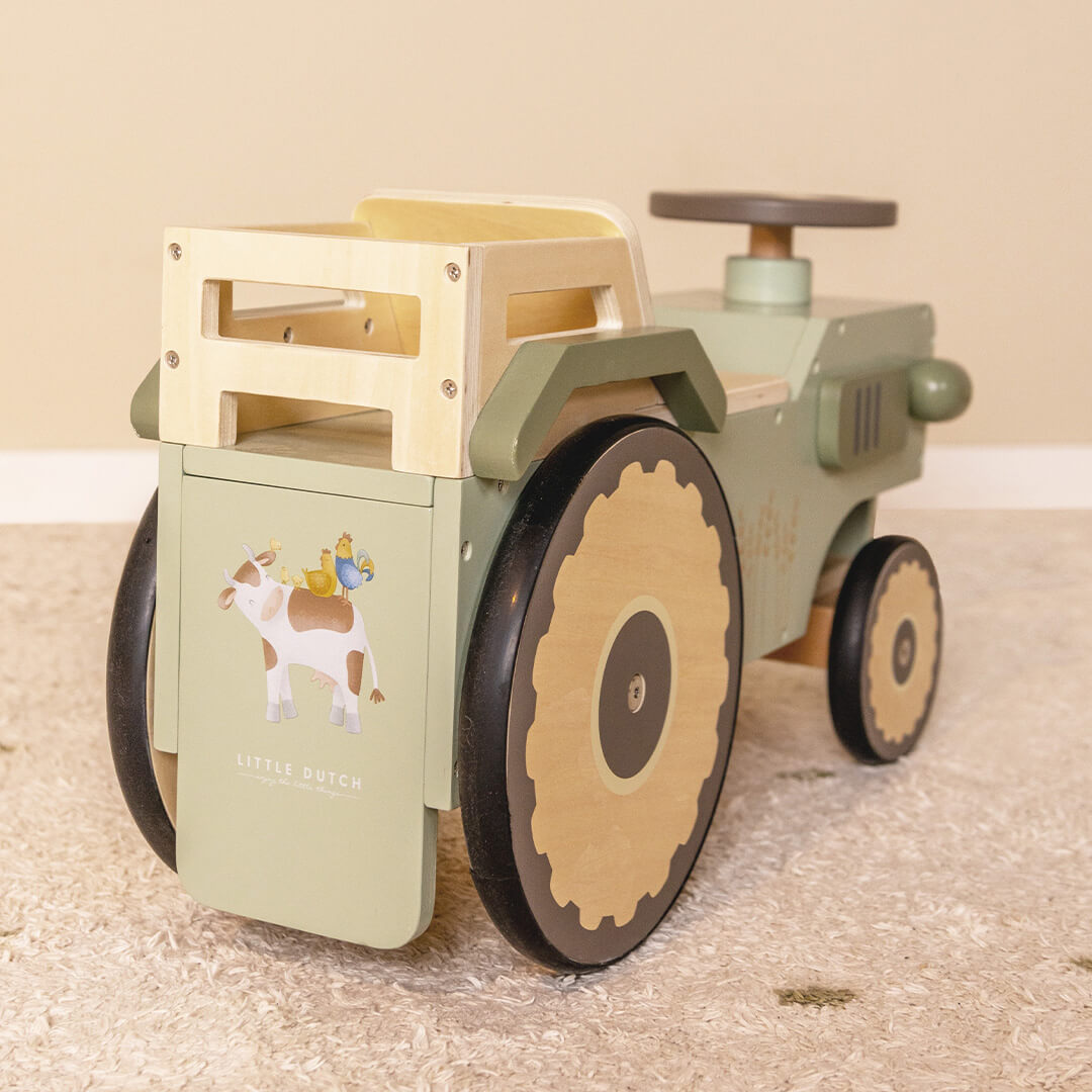 Little dutch loopwagen tractor