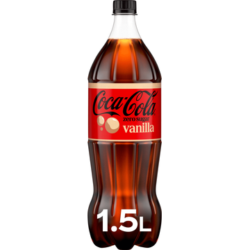 Coca-Cola Zero Sugar Vanilla Frisdrank 1,5 L