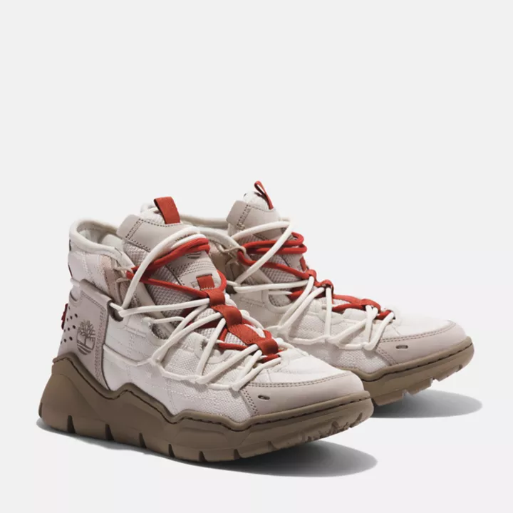 Bottes de travail mi-hautes Timberloop Earthkeepers by Raeburn pour femme en beige