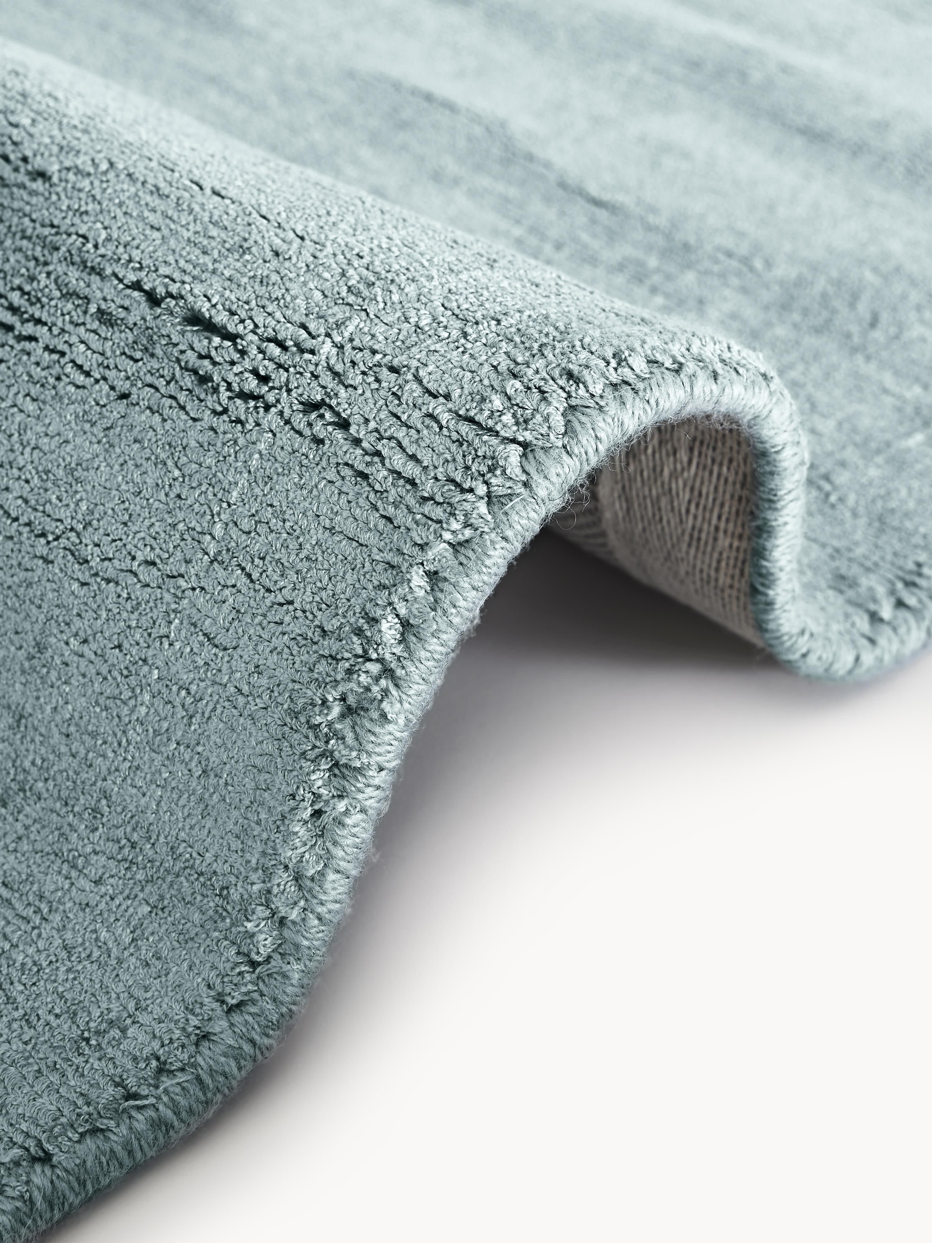 Handgeweven viscose loper Jane