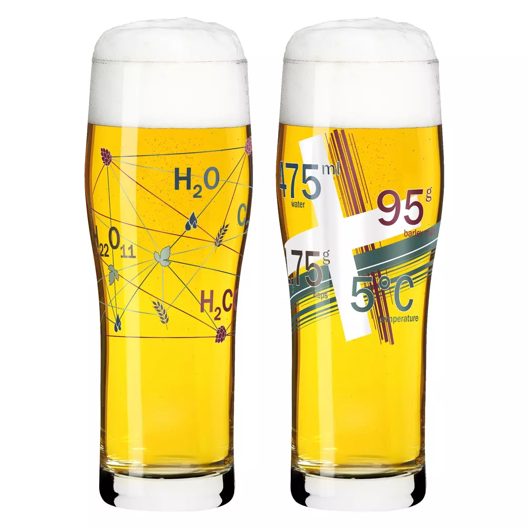 Trinkglas Brauchzeit 2tlg.
