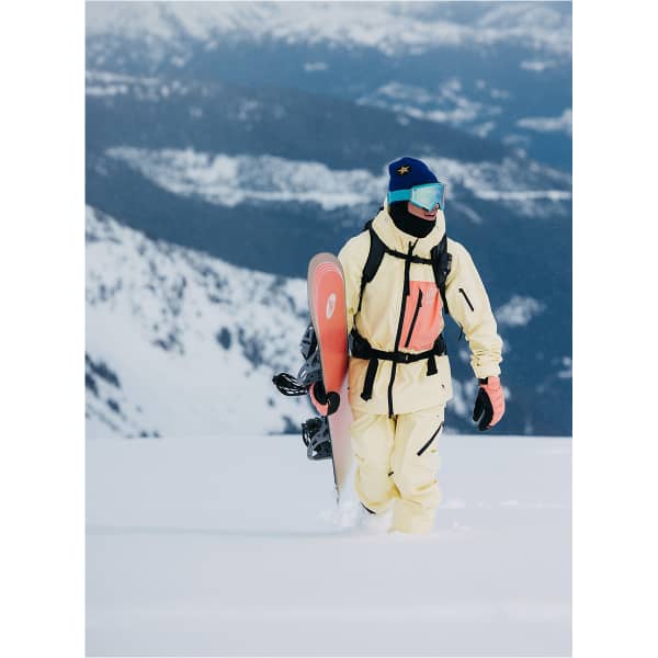 Veste snowboard BURTON M AK GORE CYCLIC JK BUTTERMILK/REEF PINK