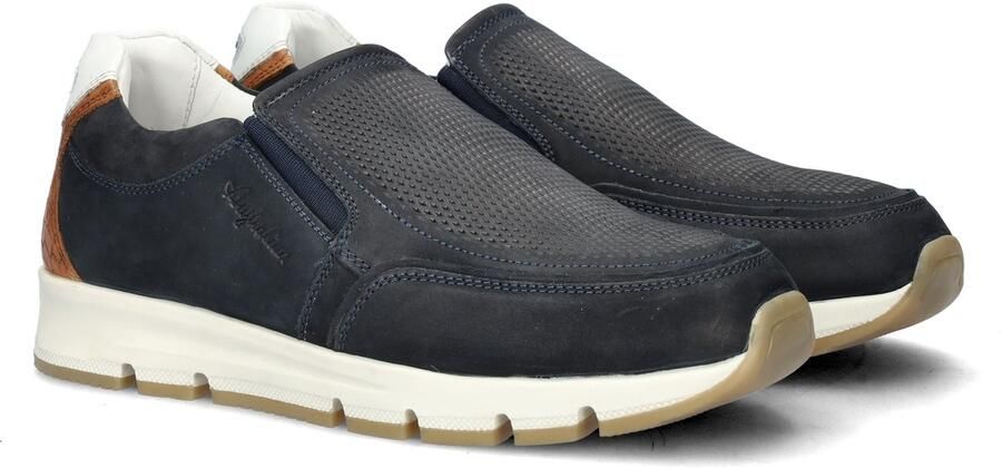 Australian Heren Instappers & Mocassins Eagle Blue Donkerblauw
