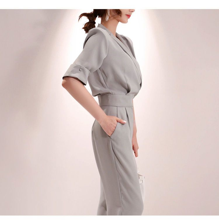 Aurora - Jumpsuit met elleboogmouwen
