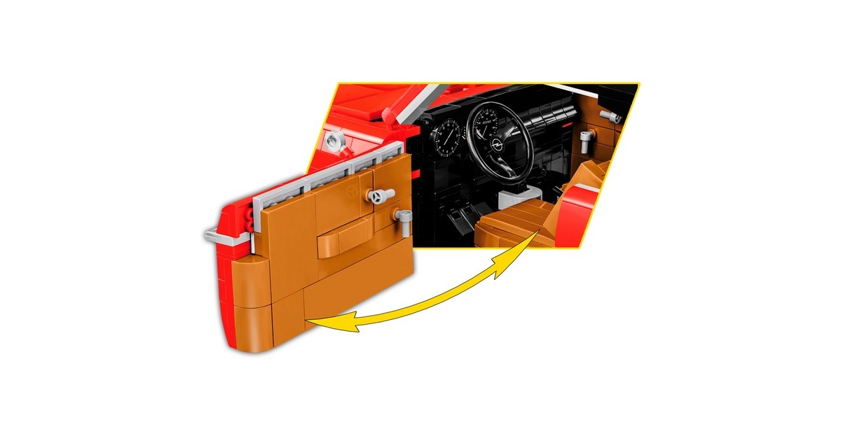 COBIOpel Rekord C Coupe - Executive Edition Constructiespeelgoed  (Schaal 1:12)