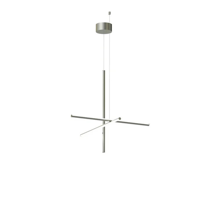 Flos - Coordinates S1 LED Pendelleuchte, silber