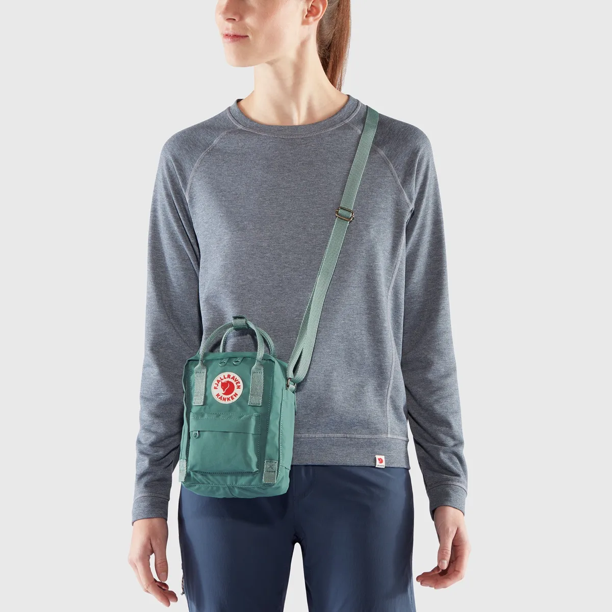 Fjällräven Kånken Sling Frostgreen/Peachpink