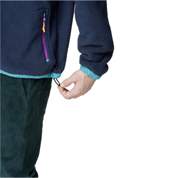 Sweat polaire PICTURE GAMVIK 1/4 ZIP FLEECE DARK BLUE