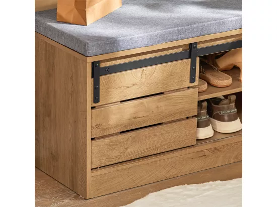 Meuble De Rangement À Chaussures Armoire À Chaussures Commode À Chaussures Meuble D'entrée, Fsr120-n