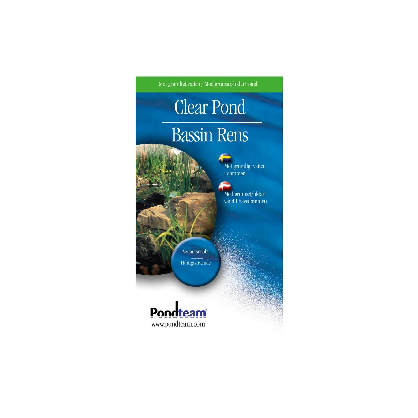 Pondteam Clear Pond mot uklart vann 5000 L