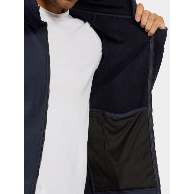 Didriksons Acke Usx Fullzip 3 Dark Night Blue