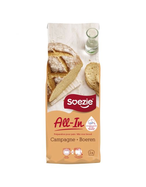 Soezie All-In Boerenbrood - Bakproducten - 500 g