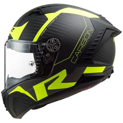Casque LS2 FF805 THUNDER CARBON - RACING 1 MATT - Noir / Jaune