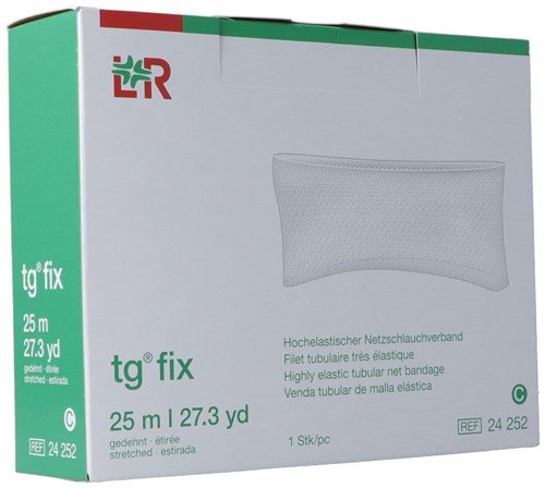 TG fix hochelastischer Netzschlauchverband 25m E für grossen Rumpf, Hüfte, Achselhöhle 1 Stk