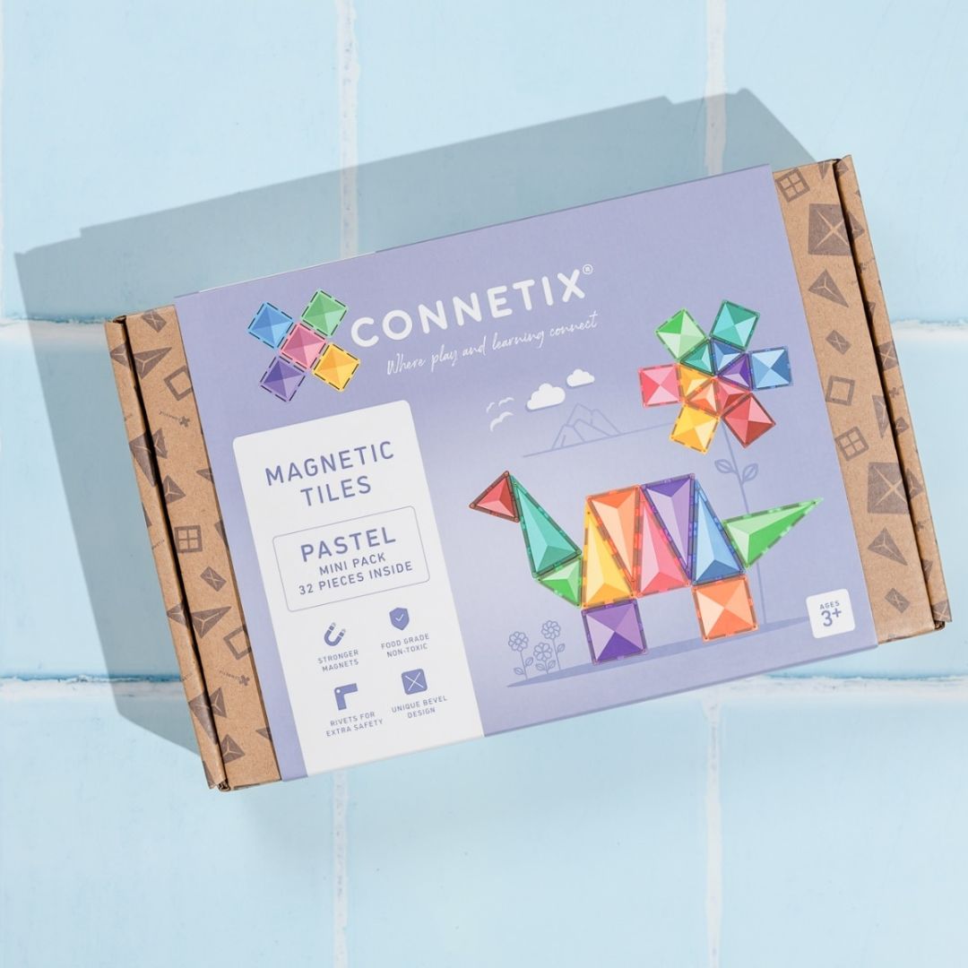 Connetix magnetische tegels mini - pastel - 32st