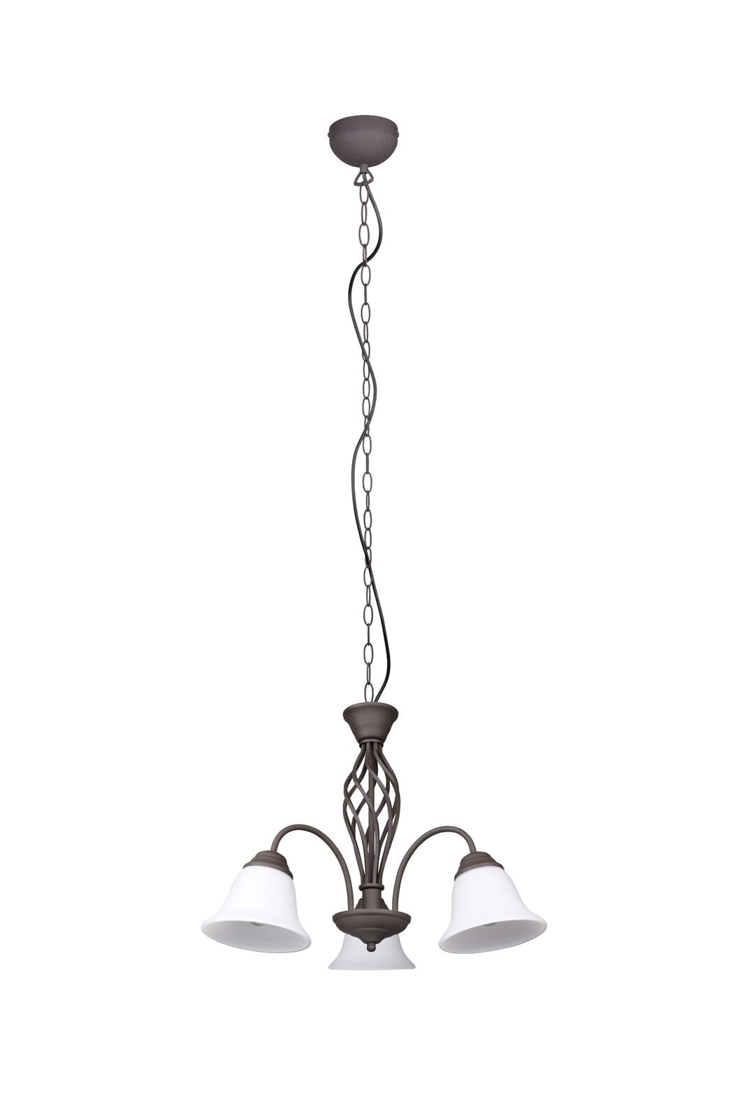 Rustica Krone braun, mehrfarbig, rot, 101000324, D/H: 55/150 cm, Metall
