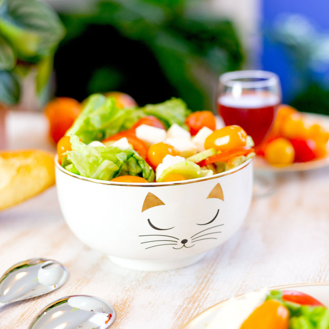 Seconde Chance - Petit saladier en porcelaine - Matinal Soupe