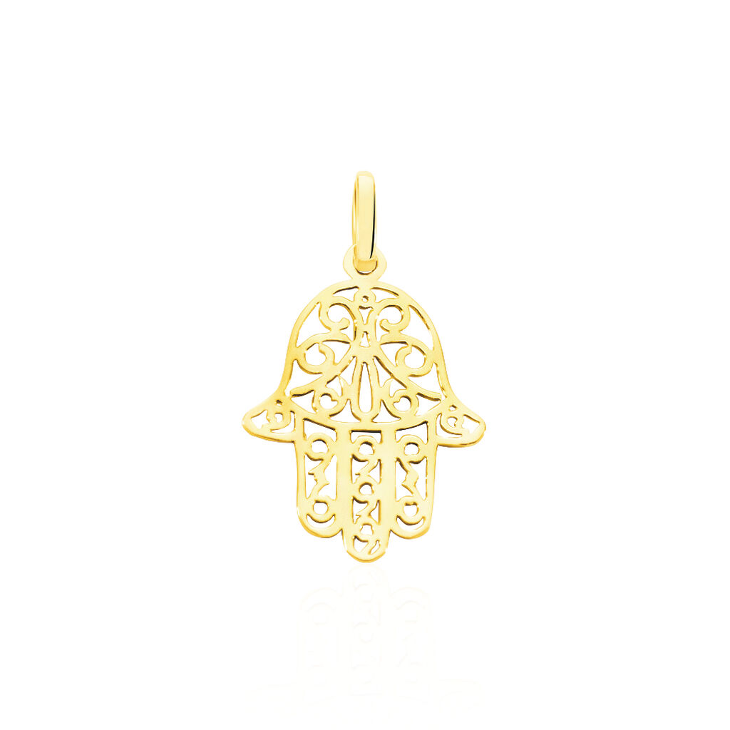 Pendentif Fatima Or Jaune