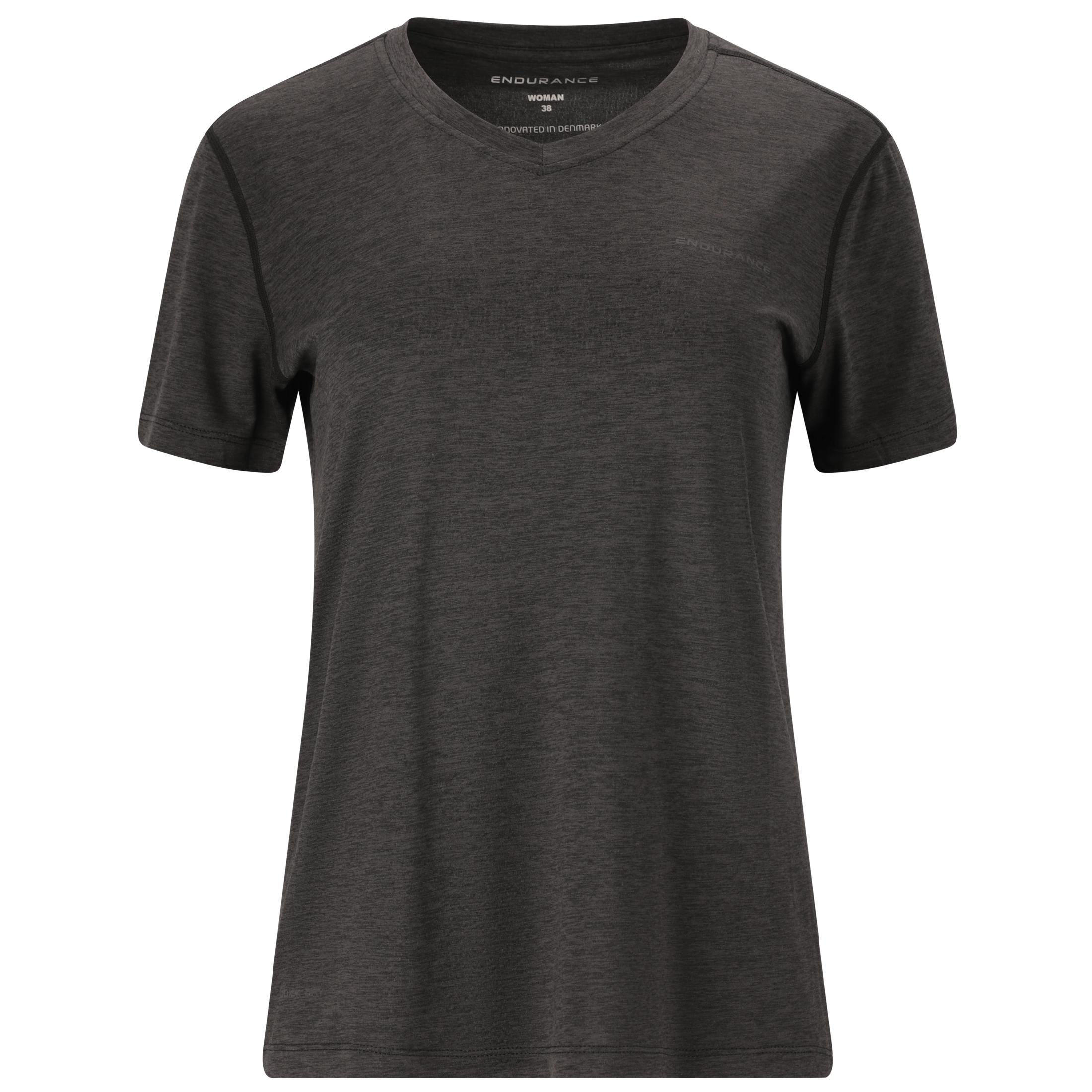 Endurance Aleaey W Melange S-S Tee - Treningstøy